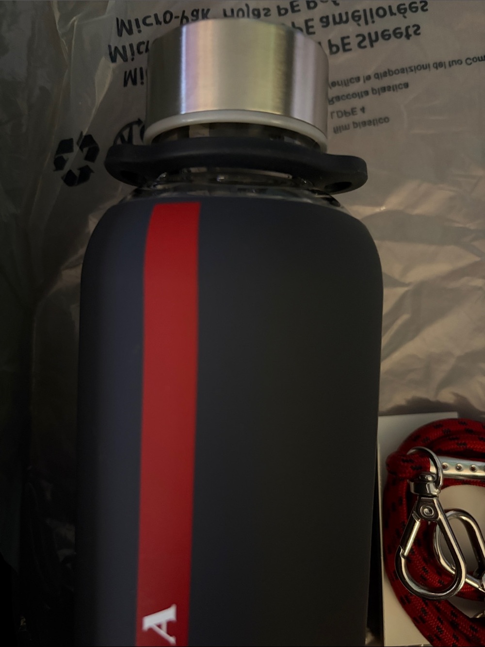 Prada Beauty Luna Rossa Ocean Water Bottle - Black - Picture 3 of 5